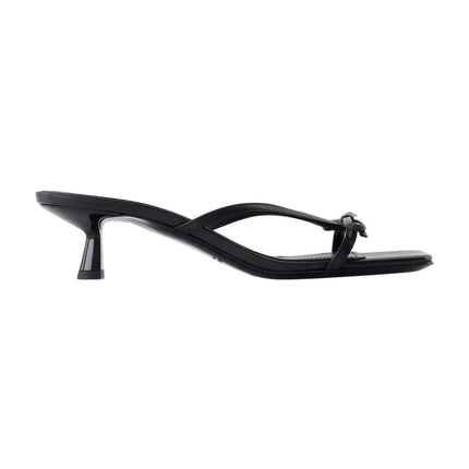 Sandalen Jackie Heels Black - ANINE BING - Leder - Schwarz