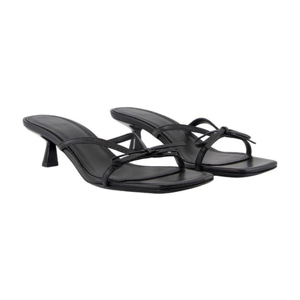 Sandalen Jackie Heels Black - ANINE BING - Leder - Schwarz