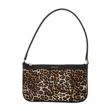 Mini Elly Schultertasche - ANINE BING - Leder - Schwarz