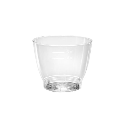 Portionsglas Crystallo 65 ml, PLA  Transparent PLA | Packung (40 Stück)