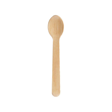 Mini Löffel Silva 90 mm, Holz gewachst  Natural gewachst 90 | Packung (100 Stück)