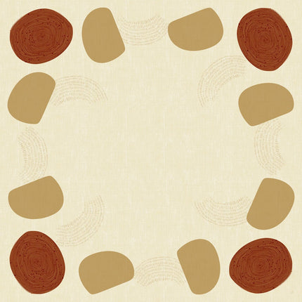 Dunicel-Mitteldecken 84 x 84 cm   Earthy | Packung (20 Stück)