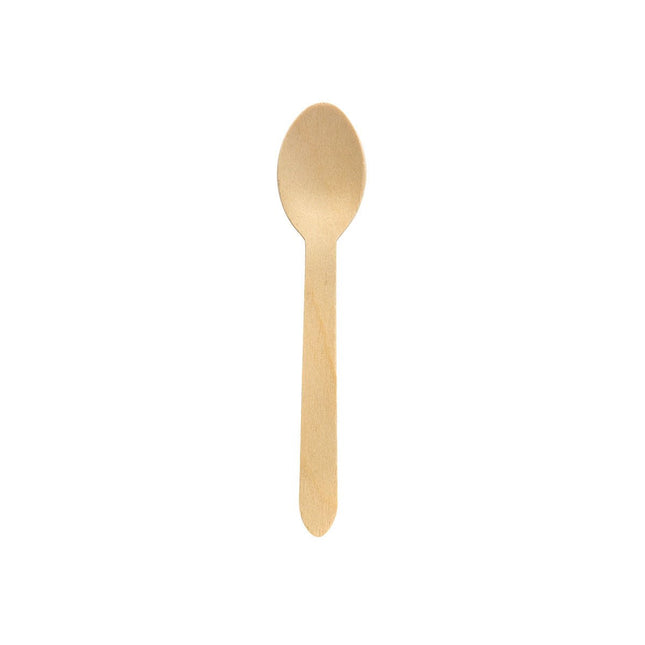 Löffel 160 mm, Holz gewachst  Natural gewachst 160 | Packung (100 Stück)