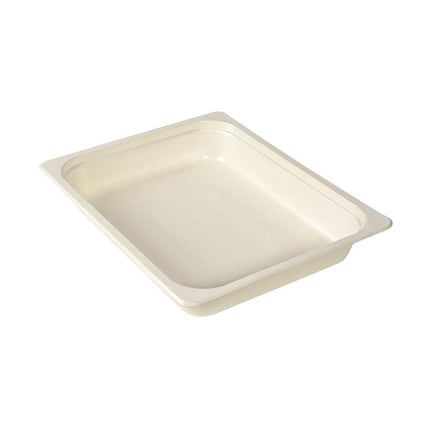 Fibretray 1/2 GN  Natur  wood fibre 325x265x52  | Packung (140 Stück)
