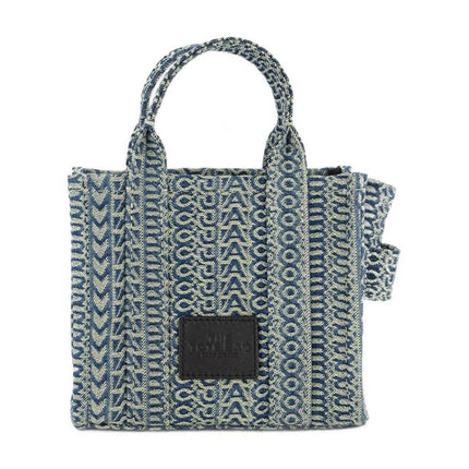 Tote bag The Micro Tote - Marc Jacobs - Baumwolle - Blau