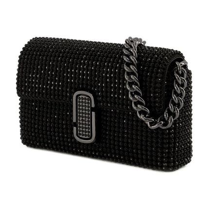 Schultertasche J Marc Mini - Marc Jacobs - Stoff - Schwarz