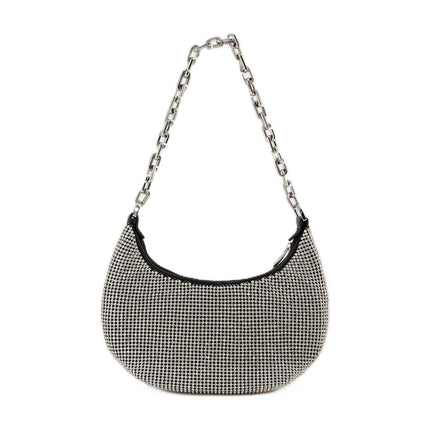 The Small Curve Schultertasche - Marc Jacobs - Stoff - Silber