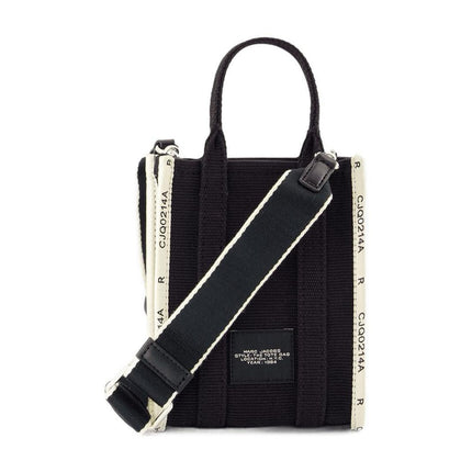 The Crossbody Tote - Marc Jacobs - Baumwolle - Schwarz