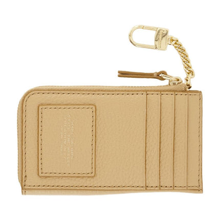 The Top Zip Brieftasche - Marc Jacobs - Leder - Braun