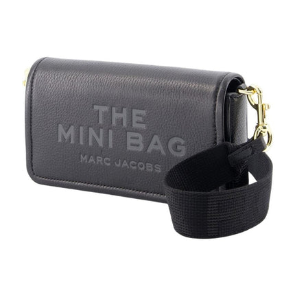 The Mini Crossbody Schultertasche - Marc Jacobs - Leder - Schwarz