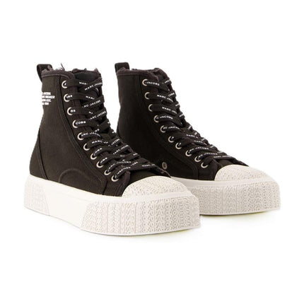 Sneakers The High Top - Marc Jacobs - Baumwolle - Schwarz