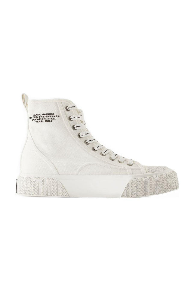 Sneakers The High Top - Marc Jacobs - Baumwolle - Weiß
