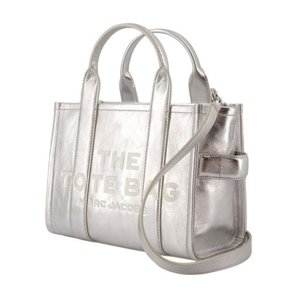 The Small Tote - Marc Jacobs - Leder - Silber