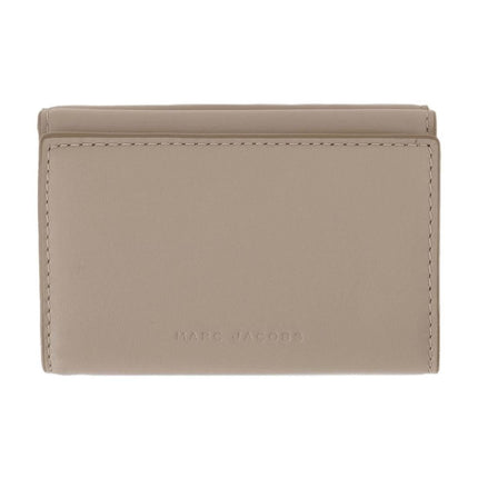 The Trifold Brieftasche - Marc Jacobs - Leder - Grau