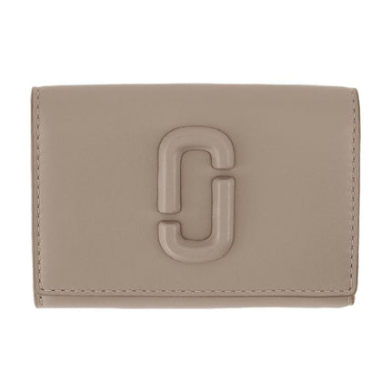 The Trifold Brieftasche - Marc Jacobs - Leder - Grau