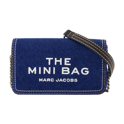 The Mini Schultertasche - Marc Jacobs - Baumwolle - Schwarz