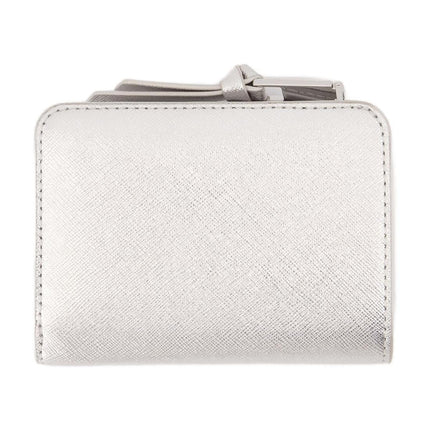 The Mini Compact Brieftasche - Marc Jacobs - Leder - Silber