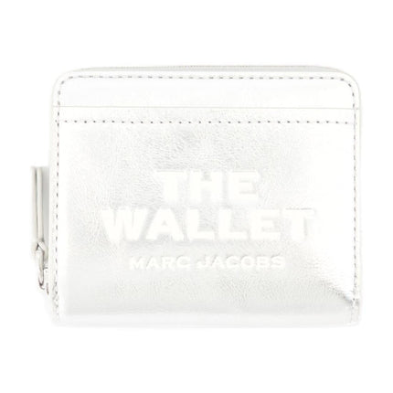 The Mini Compact Brieftasche - Marc Jacobs - Leder - Silber