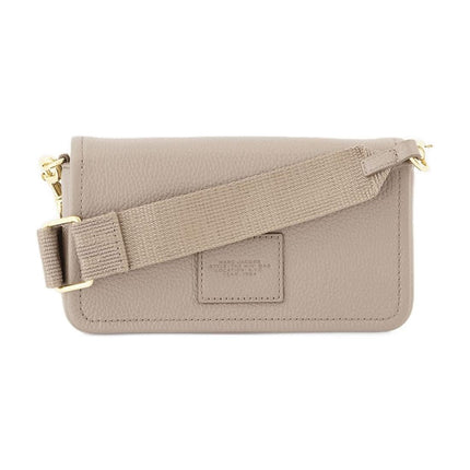 The Mini Schultertasche - Marc Jacobs - Leder - Grau
