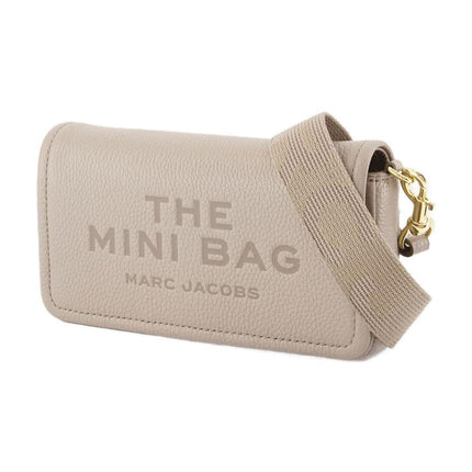 The Mini Schultertasche - Marc Jacobs - Leder - Grau