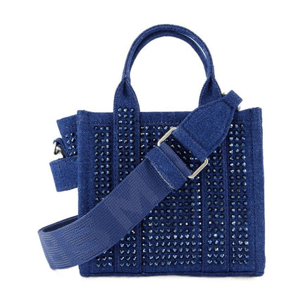 The Crossbody Tote - Marc Jacobs - Baumwolle - Blau