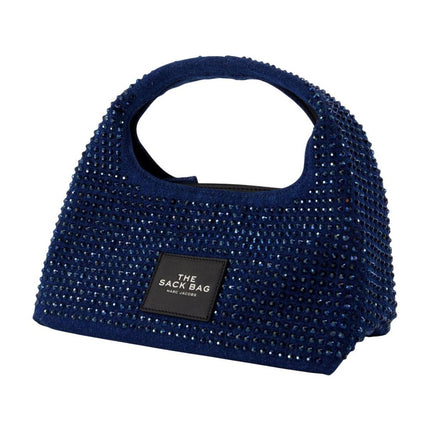 The Mini Sack Handtasche - Marc Jacobs - Baumwolle - Blau