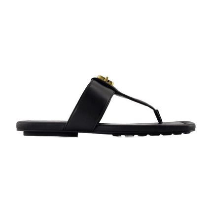 Sandalen The Dual T - Marc Jacobs - Leder - Schwarz