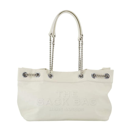 The Chain Sack Schultertasche - Marc Jacobs - Leder - Weiß
