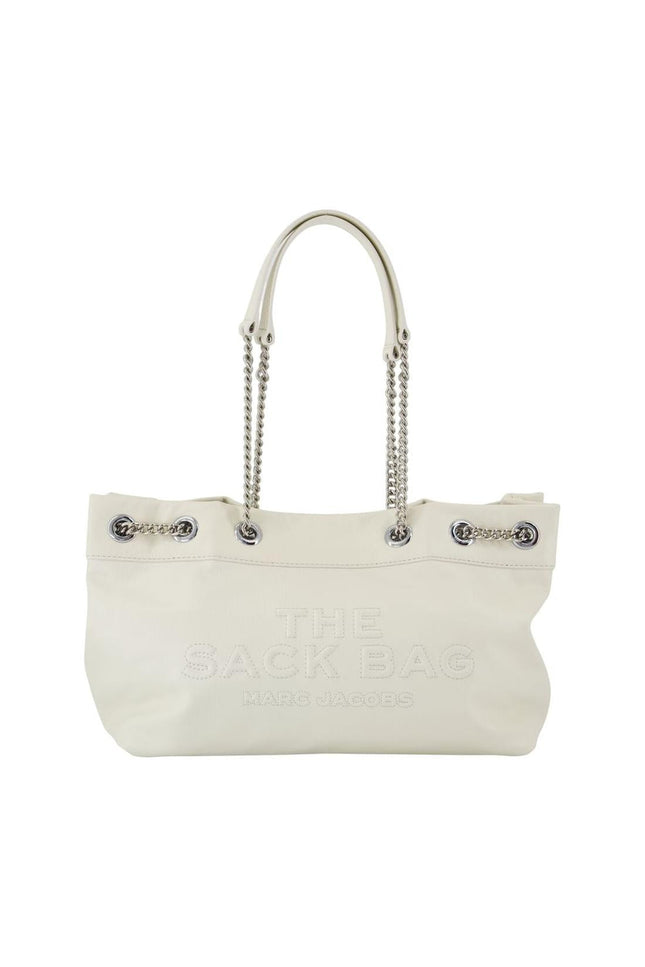 The Chain Sack Schultertasche - Marc Jacobs - Leder - Weiß