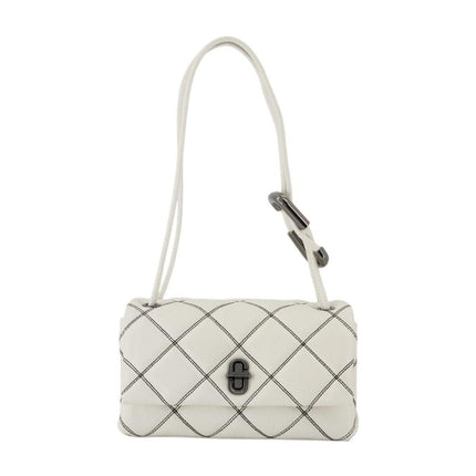 The Mini Dual Handtasche - Marc Jacobs - Leder - Weiß