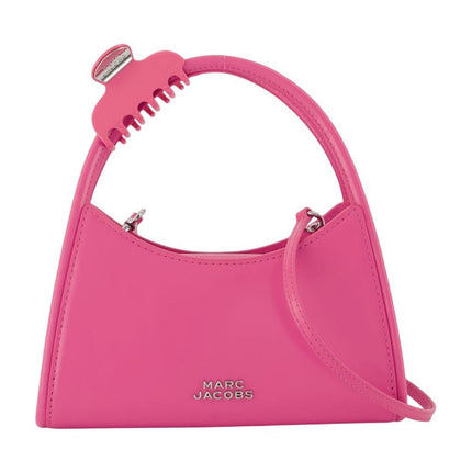 The Claw Clip Crossbody - Marc Jacobs - Leder - Pink