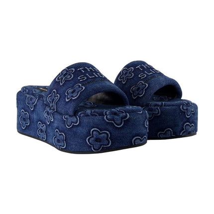 Sandalen The Platform - Marc Jacobs - Baumwolle - Blau