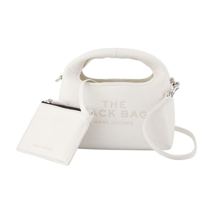 The Micro Sack Schultertasche - Marc Jacobs - Leder - Weiß