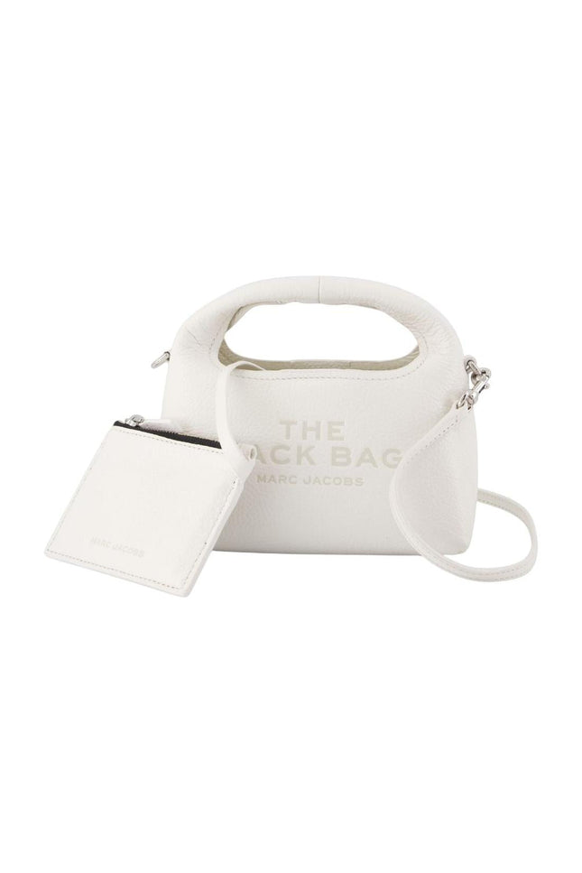 The Micro Sack Schultertasche - Marc Jacobs - Leder - Weiß