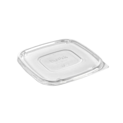 rPET-Deckel CUBE SQUARE 900 / 1200 ml  Transparent rPET 182x182x10 | Packung (50 Stück)