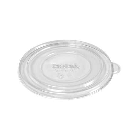 Deckel rPET Ronda WIDE Transparent 500/700 ml  Transparent Karton FSC/PLA 166x154x10 | Packung (50 Stück)
