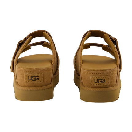 Pantoletten W Goldenstar Hi - UGG - Leder - Braun