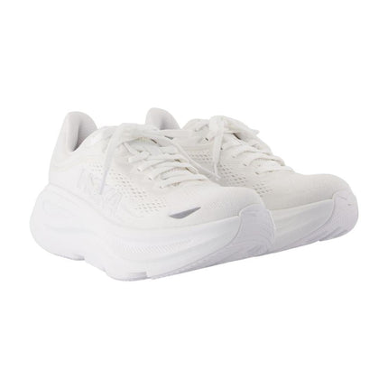Sneakers W Bondi 9 - Hoka - Mesh - Weiß