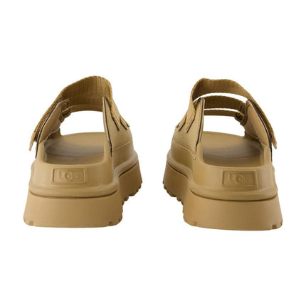Pantoletten W Goldenglow Slide - UGG - Synthetik - Braun