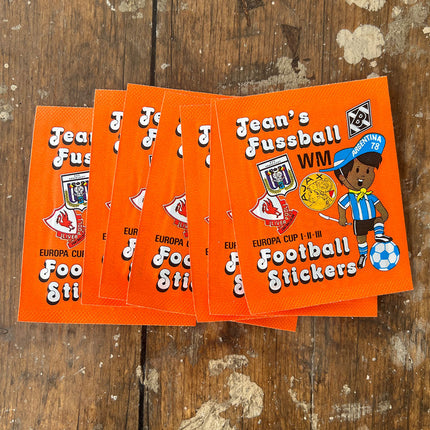 1978 Panini Jean's Fußball Sticker