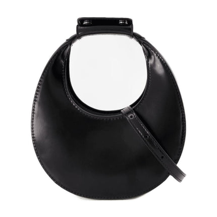 Good Night Moon Handtasche - Staud - Leder - Schwarz