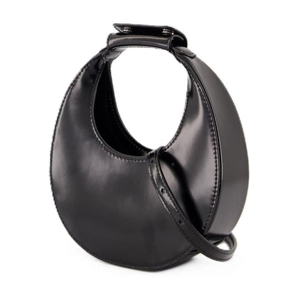 Good Night Moon Handtasche - Staud - Leder - Schwarz