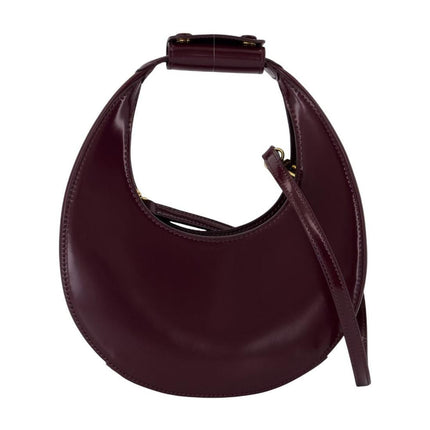 Mini Moon Handtasche - Staud - Leder - Bordeaux