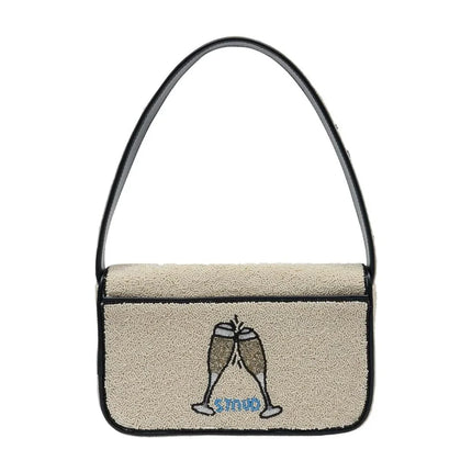 Tommy Beaded Schultertasche - Staud - Viskose - Multi