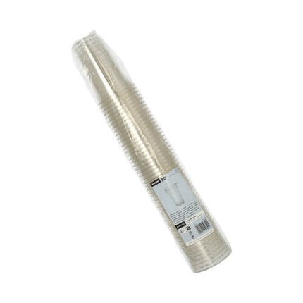 Starpak 50 Trinkbecher "Hurricane", PET glasklar