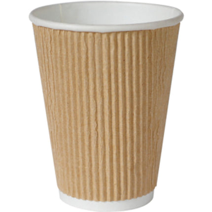 Triple Wall Thermobecher 470 ml, PAP/PLA  Braun PAP/PLA | Packung (20 Stück)