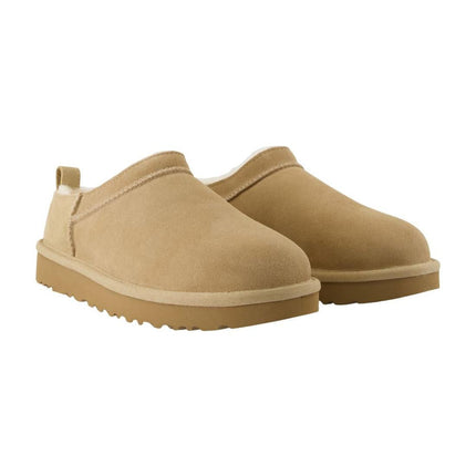 Klassische Micro Stiefeletten - UGG - Leder - Beige