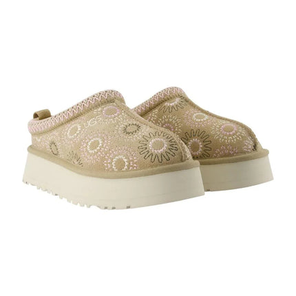 Tazz Sun Stitch Pantoletten - UGG - Leder - Beige