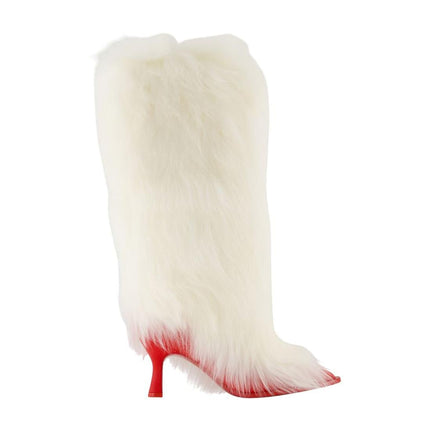 Stiefel Ambush Fur Heel - UGG - Pelz - Weiß/Rot