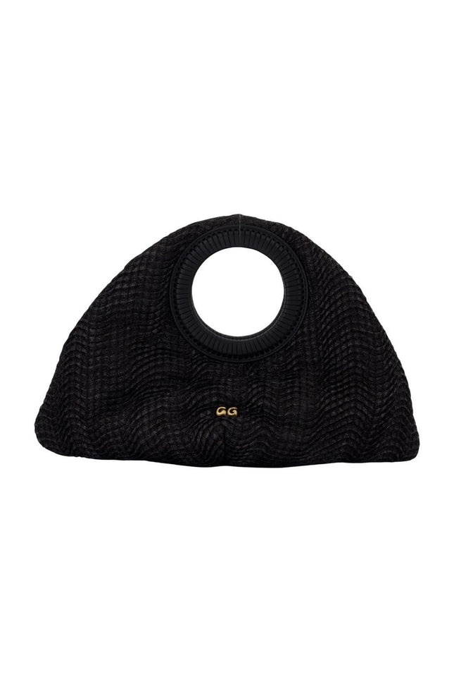 Thais Top Handle Handtasche - Cult Gaia - Raffia - Schwarz